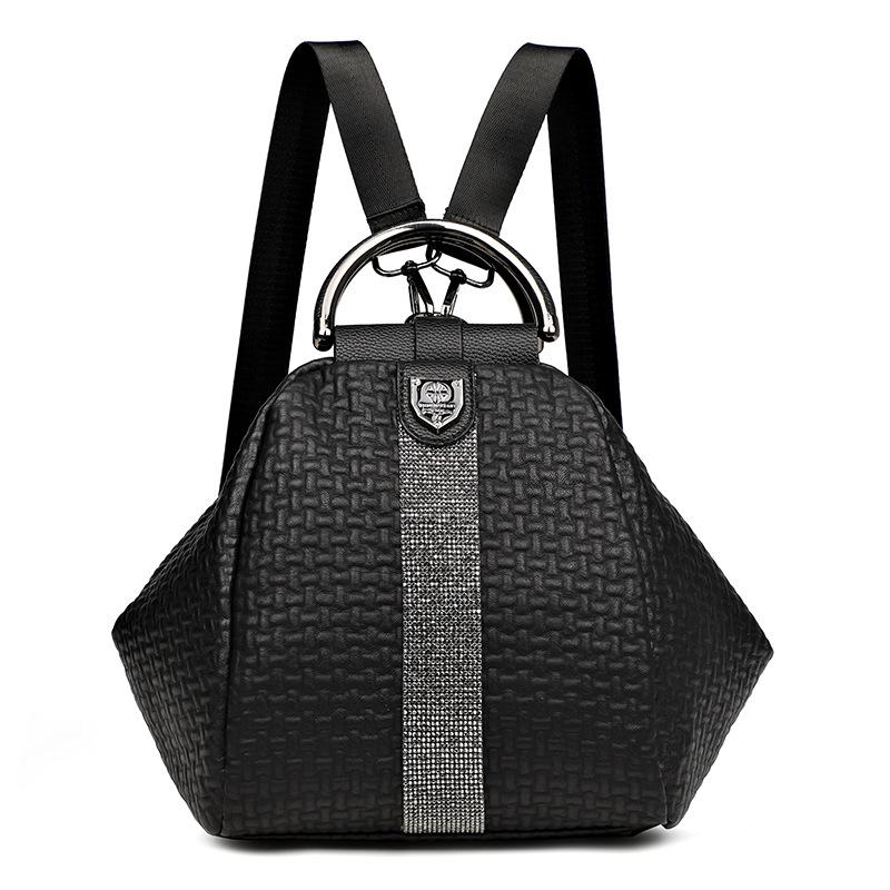 Women Bags Women Backpack Multi-functional Fashion Diamond Backpack