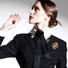 Винтажная брошь с жемчугом и стразами, элегантные металлические булавки для женской одежды, универсальный блестящий корсаж, подарок