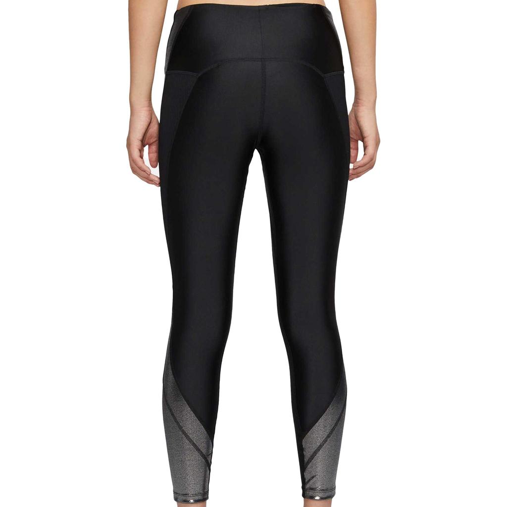 Nike Женские беговые тайтсы Icon Clash Speed 7/8, черные CU3338-010
