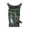Hair Scissor Bag 7 Slots Faux Leather Hair Scissor Bag Clips Bag Hairdressing Barber Scissor Holster Pouch Holder Case With Belt