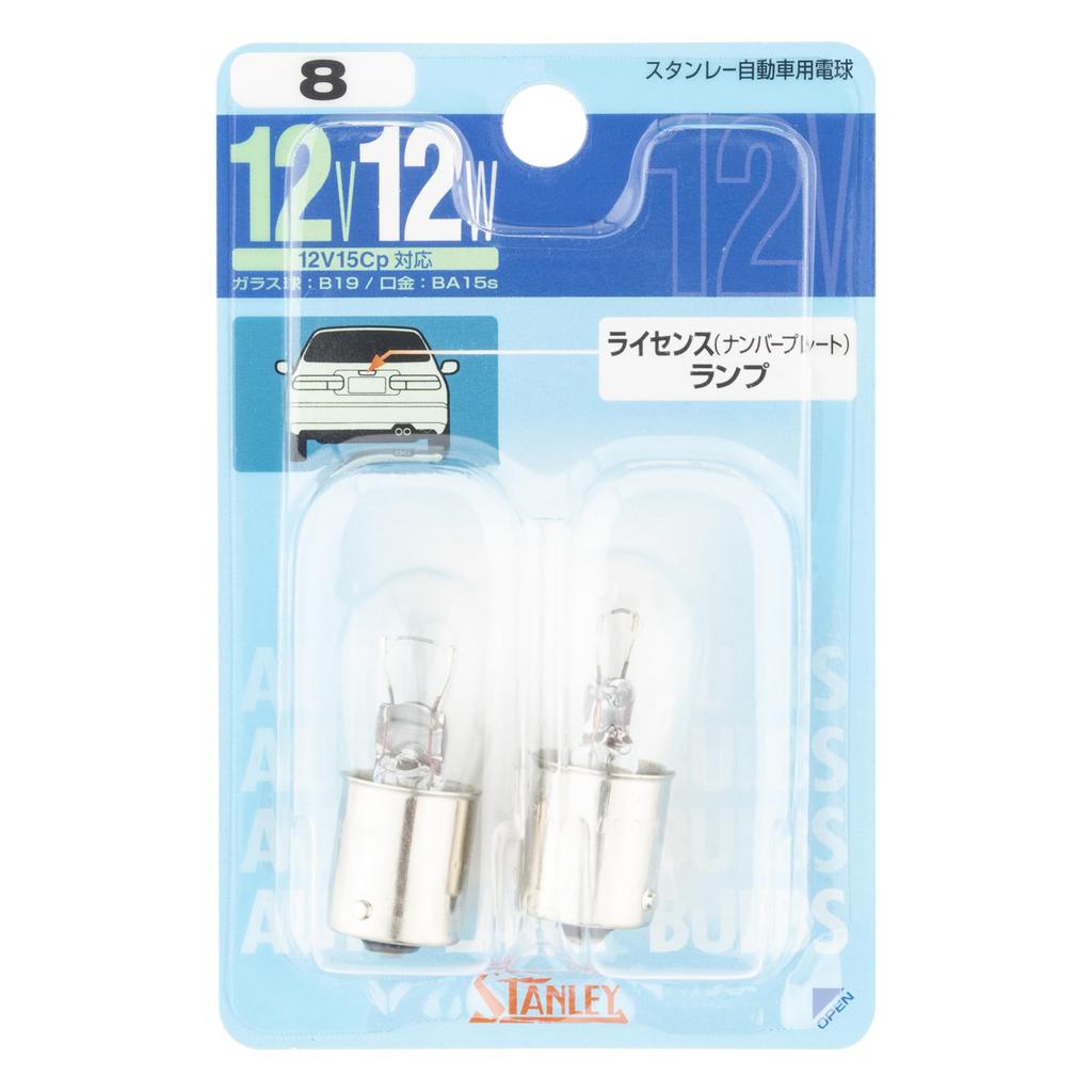 Stanley Electric BP3671 W Блистер 8 (СТЭНЛИ) Лампа, 12В12Вт, №.