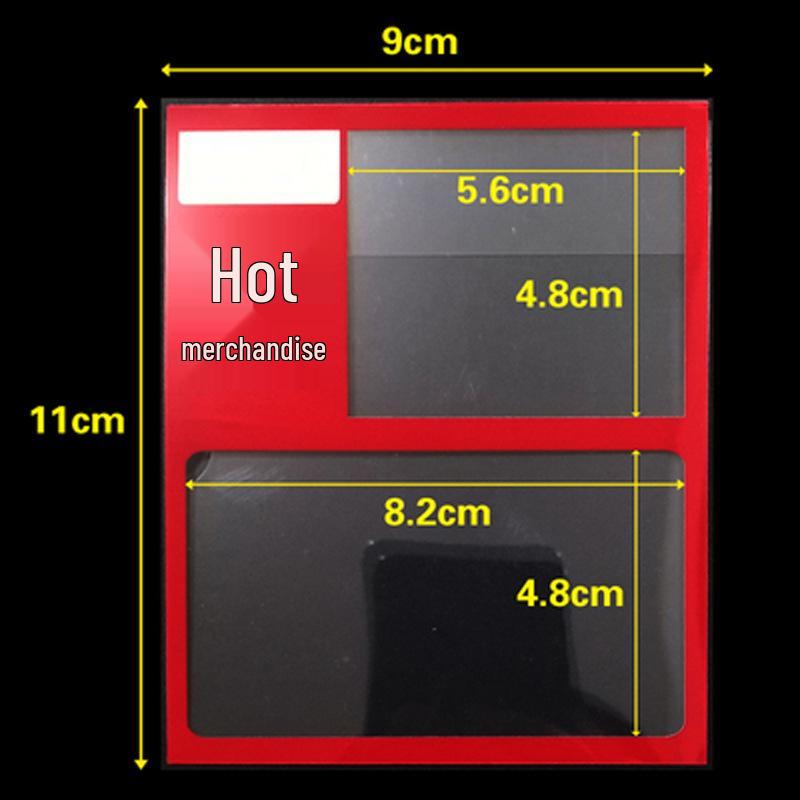 Прозрачный ПВХ рукав для полочных ценников для аптеки и магазина детских товаров