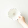 [Set] ORIGAMI Dripper White S (for 1-2 People) + Dripper Holder Wooden Dripperholder