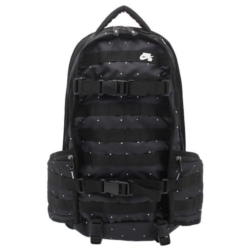 Nike Nylon Backpack Unisex Black Casual BA4592-011