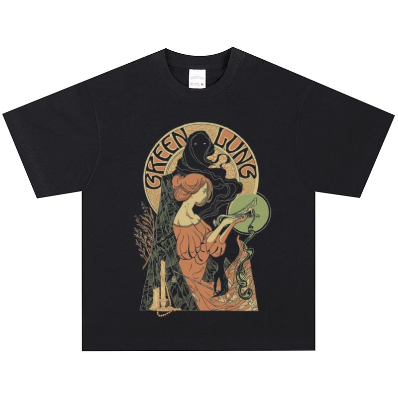 Футболка "Зеленые Легкие", Мягкая Ткань, Повседневная