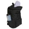Adidas D-Ring Top Drawstring Recycled Polyester Backpack Unisex Backpack Black JF1206