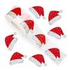 500Pcs Christmas Hat Sticker Wrapping Label for Water Bottle Candy Bag Journal Planner Photo Album Packaging Decoration