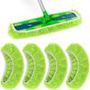 Сменная насадка для швабры Swiffer - Коралловый флис, Сухая и влажная уборка, Универсальный плоский чехол для швабры.
