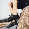 Men’s Outdoor Hiking Shoes Grey Driving Shoes Khaki Casual Slip on Summer Black Mesh Shoes Plus Size 45 46