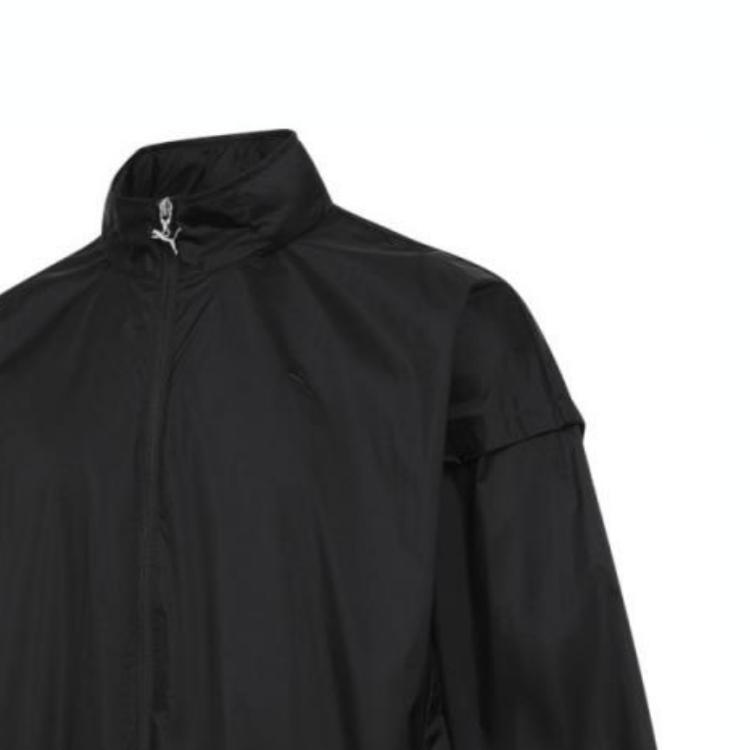 Puma Classics Hausof Woven Fashion Удобная Мягкая Приятная к Коже Универсальная Куртка Куртка Унисекс 633715-01