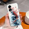 Новый чехол для Oppo A58 A57 A57S A57e A77 A77S A78 A79 A98 A38 A2 F23 K11 4G 5G милый рисунок животного прозрачный силиконовый противоскользящий прочный чехол для Oppo Capa