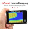 MLX90640 3,4-дюймовый ЖК-цифровой тепловизор Компактный инструмент для проверки тепловизионной камеры