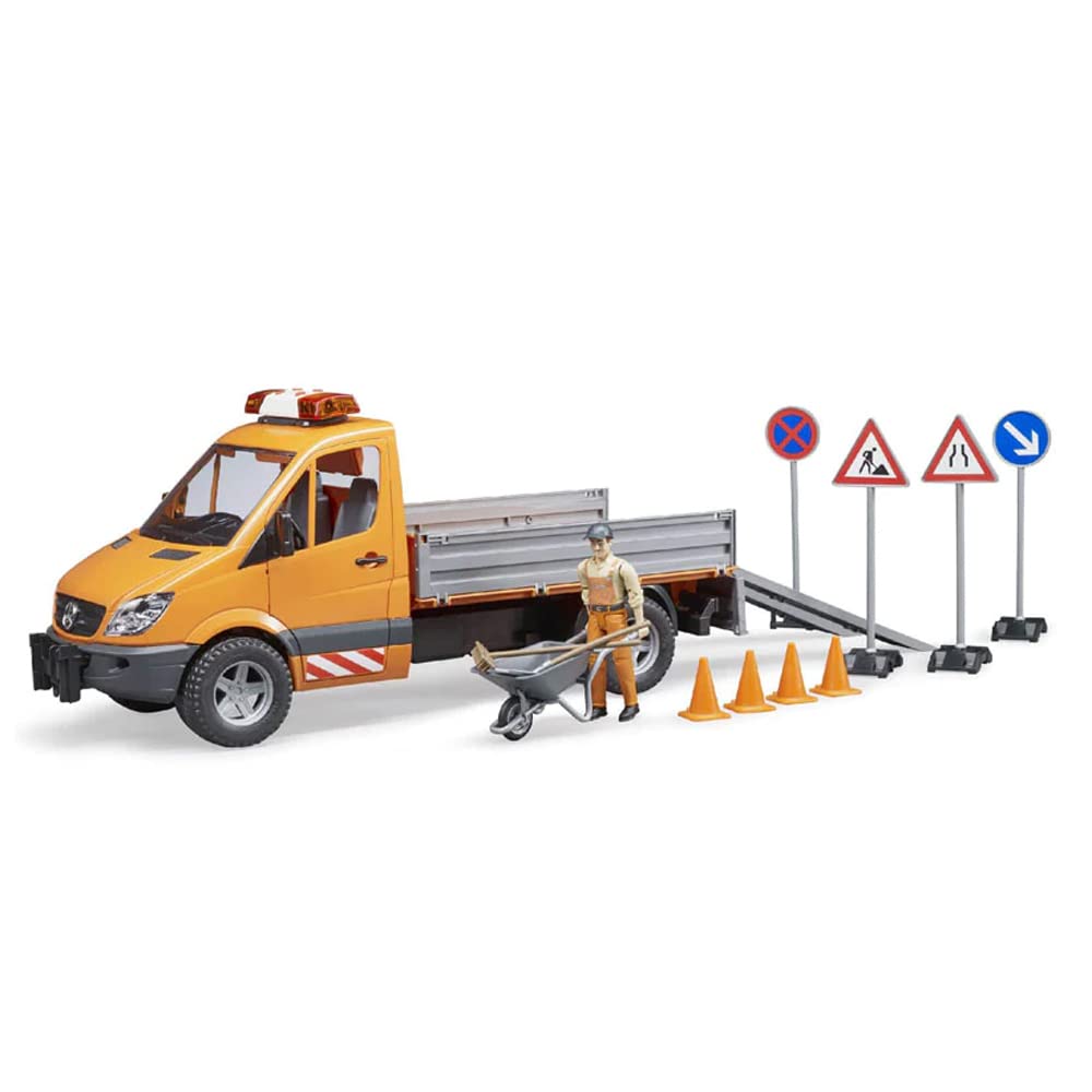 Bruder MB Construction Vehicle Set (with Figure) BR02677