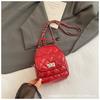 Xiaoxiangfeng backpack women's 2025 new trendy fashion backpack high value chain bucket bag travel bag