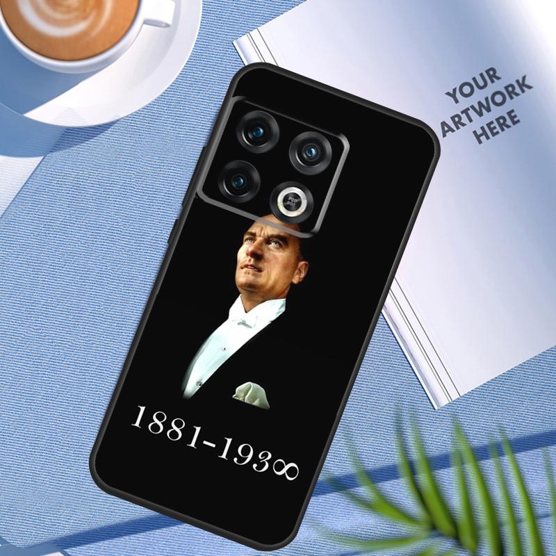 Mustafa Kemal Ataturk Case For OnePlus 12 12R 11 9 10 Pro 10R 9R 8T 10T Nord 3 CE 2 Lite 2T CE4 N10 N20 N30 Cover