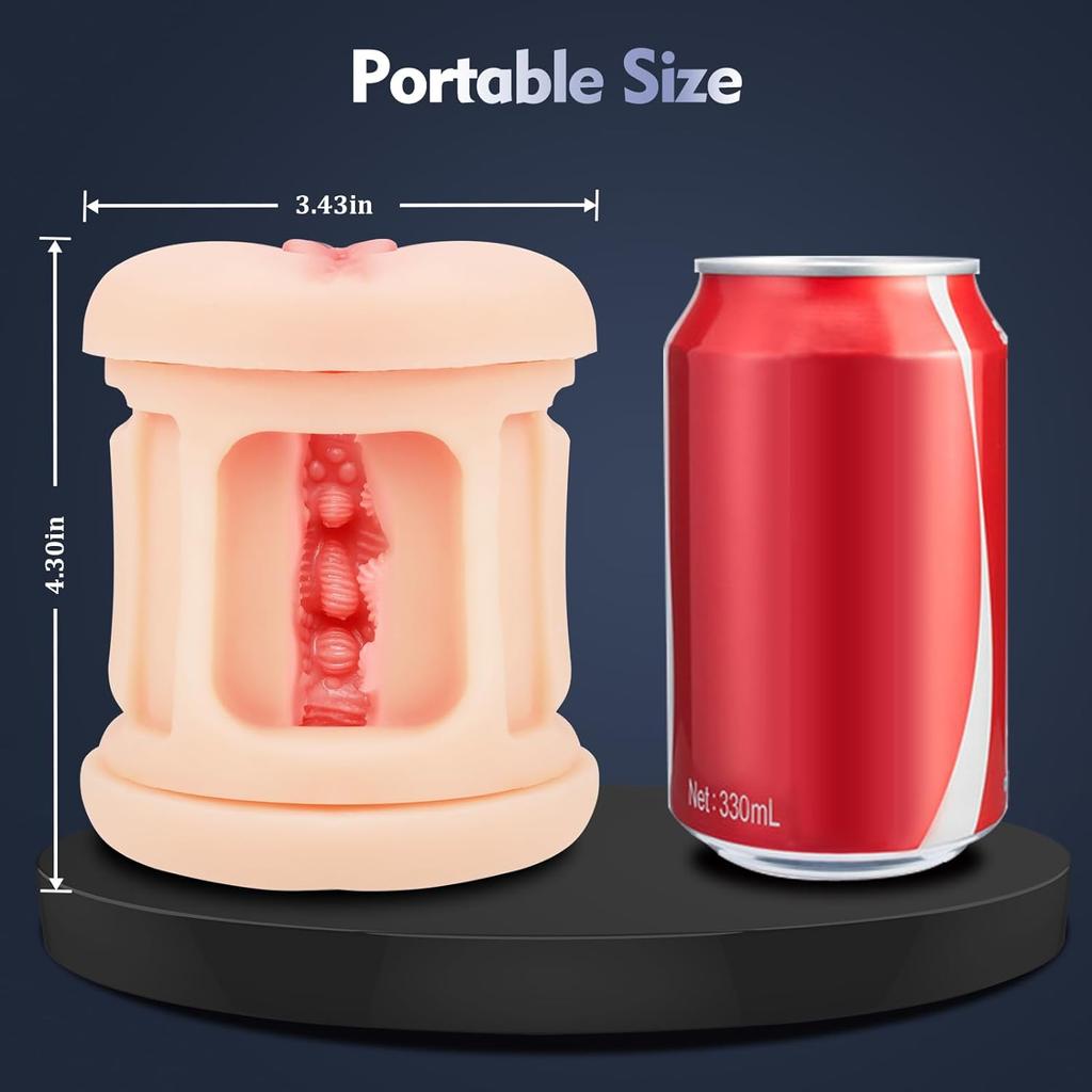 Секс-игрушки для взрослых Мужской мастурбатор Мощная вибрация Карманная киска Строкер Вибратор Реалистичный Вагинальный Анальный Минет Игрушка Пухлые Мягкие Мясистые Мастурбация