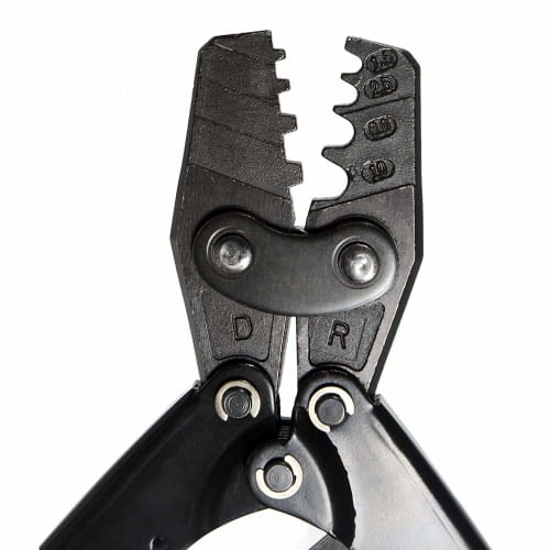 IWISS HS-8 Bare Crimp Terminals, Bare Crimp Sleeves, Crimping Tool, General-Purpose Type, Compatible with 1.25-8sq Connectors