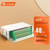 NetLINK 48-жильный ST Мультимодовая 19-дюймовая Оптическая распределительная панель (ODF) для монтажа в стойку