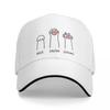 Classic Cute Cat's Paws Rock Paper Scissors Baseball Caps Unisex Style Trucker Hat Formal Activities Adjustable Fit Caps Hat