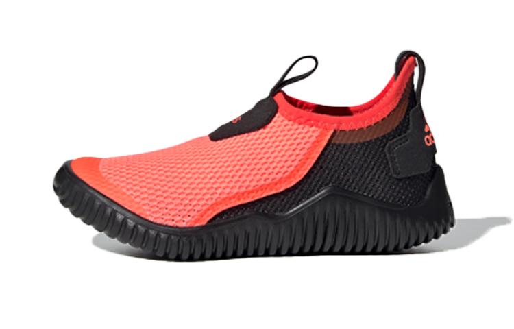 Adidas Rapidazen Low top Running Shoes Black Orange Children Aged 3 7 Years Old FU7596