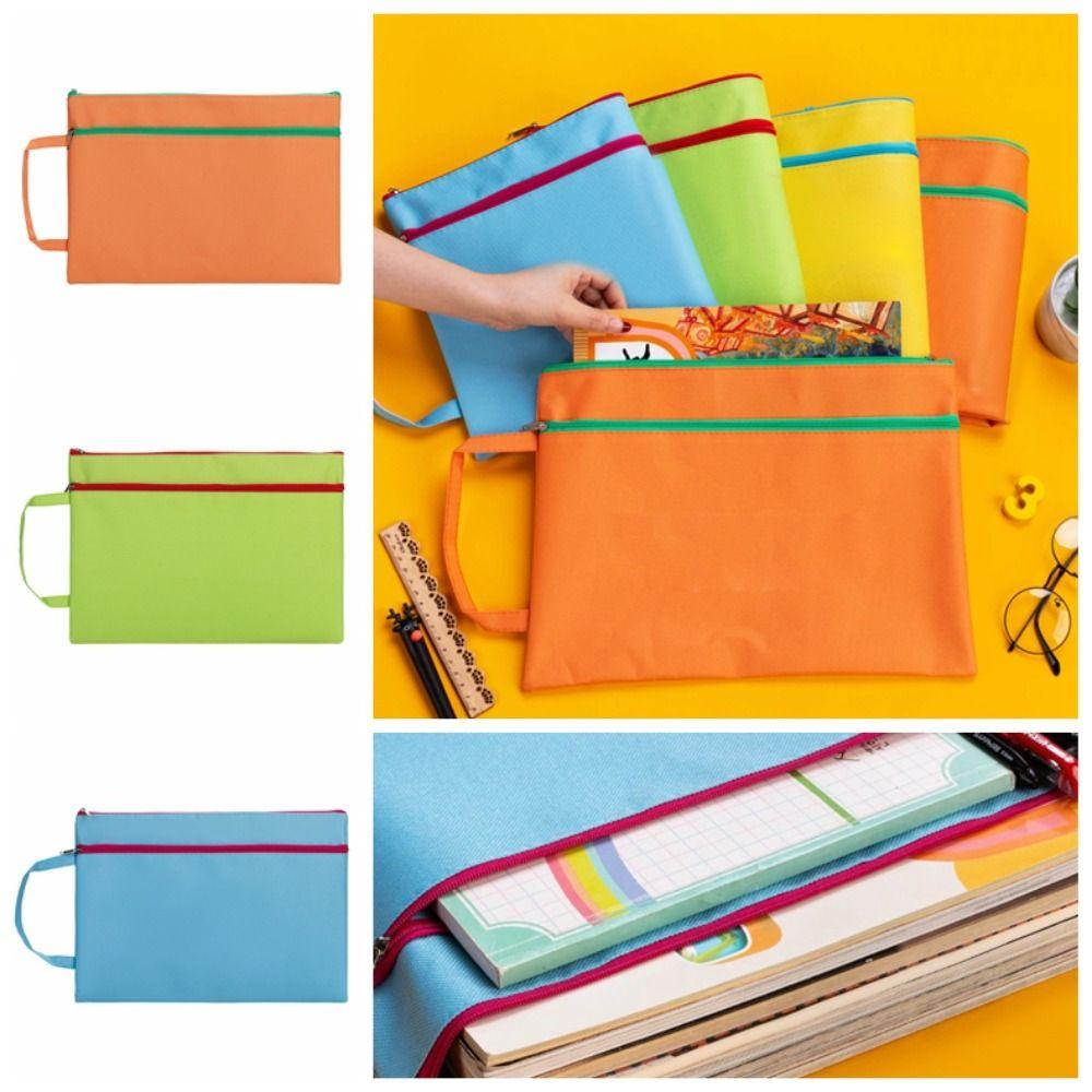 Document Organiser A4 File Organizer Large Capacity A4 File Bag Portable A4 File Holder Receipt