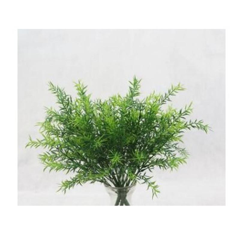 Эвкалипт Пластиковый Искусственный Зеленый Трава Цветок Растение Свадьба Украшение Дома Настольный Декор