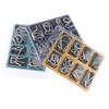 8Pcs/Set Materials Metal Puzzle Wire Iq Mind Brain Teaser Puzzles Reliever Toys