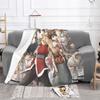 Genso Suikoden Лучшие RPG Одеяла винтажные игры Флис Смешные Теплые Пледы для Покрытия Кресла Украшения Дивана
