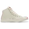 Converse Jack Purcell Lp улыбается Нескользящие и износостойкие полувысокие кеды для мужчин и женщин Бежевый белый красный