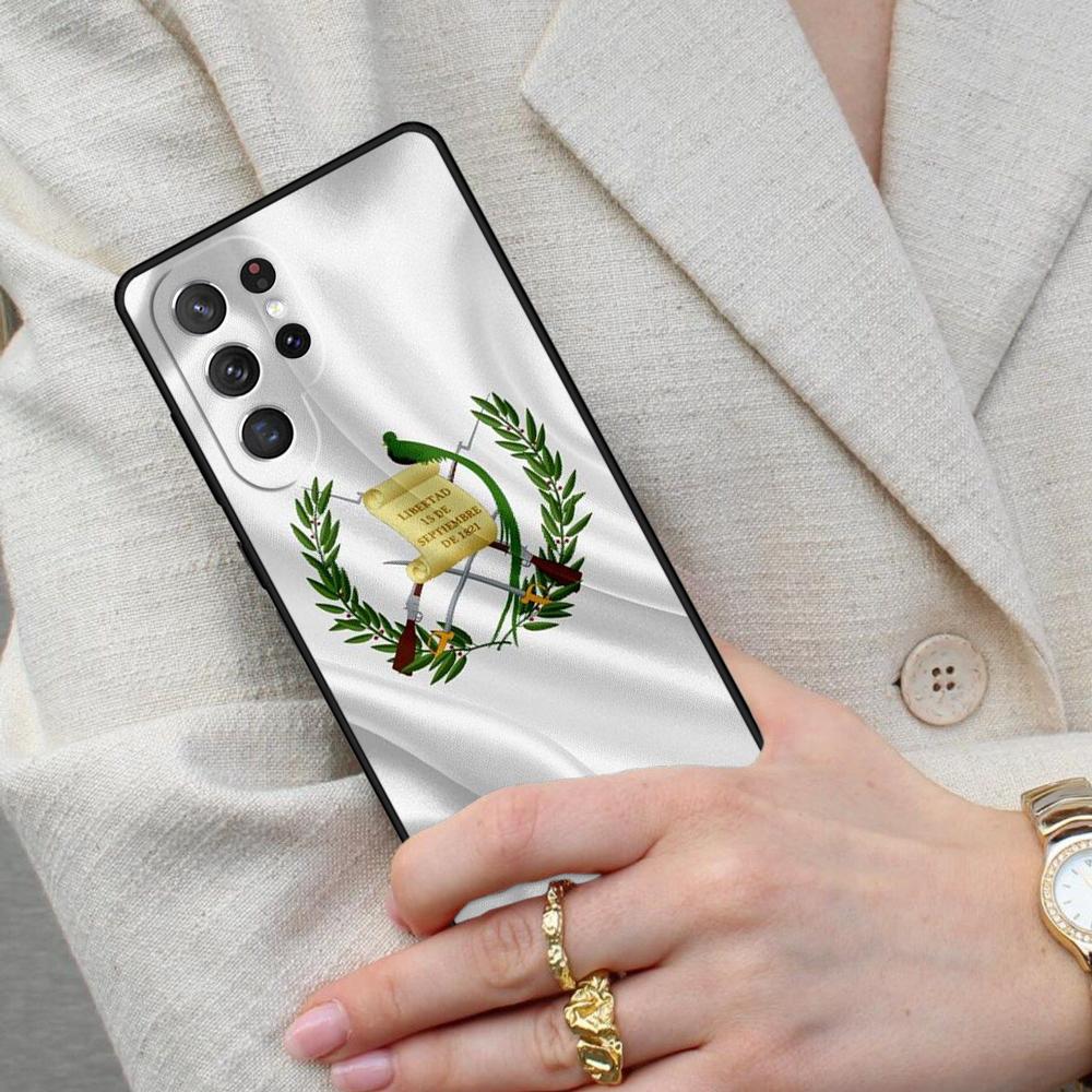 Guatemala Flag SOFT Cell Phone Case for Samsung Galaxy S26 Ultra S25 S24 S23 S22 S21 S20 Note10 Cover