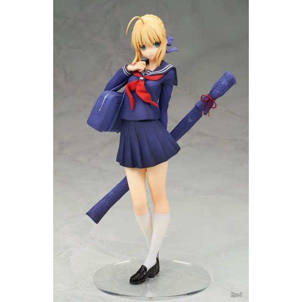 Fate/Stay Night Master Altria 1/7 Caster Plain Clothes Nero Claudius Saber Jinku no Anime PVC Action Figure Toy Game Model Doll