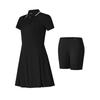 New FILA Golf Series Short Sleeved Dress Women's Pitch Black BK A11W525303F-BK