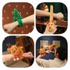 Snowman Tree Christmas Elk Clap Ring Bracelet Decoration Cartoon Doll Gift Toy