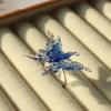 Exquisite Colorful Flower Ring Glass Crafts Chinese Dragon Ring Glaze Butterfly Ring  Party Favors