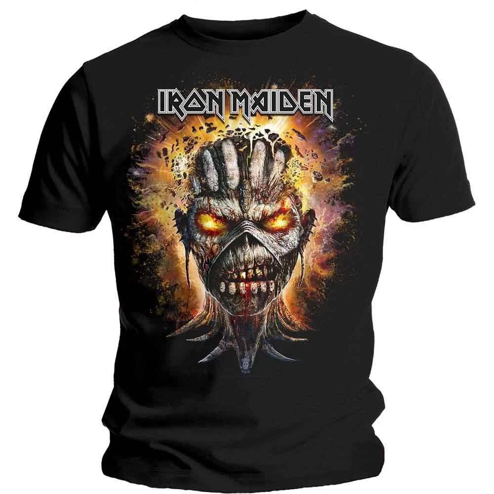Футболка Iron Maiden 'Eddie Exploding Head' - НОВАЯ ОФИЦИАЛЬНАЯ
