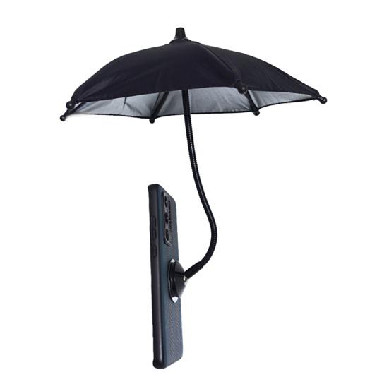 Magnetic Phone Umbrella Rotary Gooseneck Sun Protection Adjustable Outdoor Mobile Phone Sun Shade Cover Cell Phone Accessories