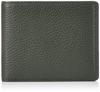 Кошелек-бумажник Hartmann Glendale, бифолд, Сделано в Японии, Зелено-коричневый