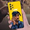 Gangsta Rapper 2pac Tupac Rap Phone Cover Galaxy A53 5G Case For Samsung A54 A52 A52S A51 A71 A73 A72 A35 A55 A32 A33 Back Cases
