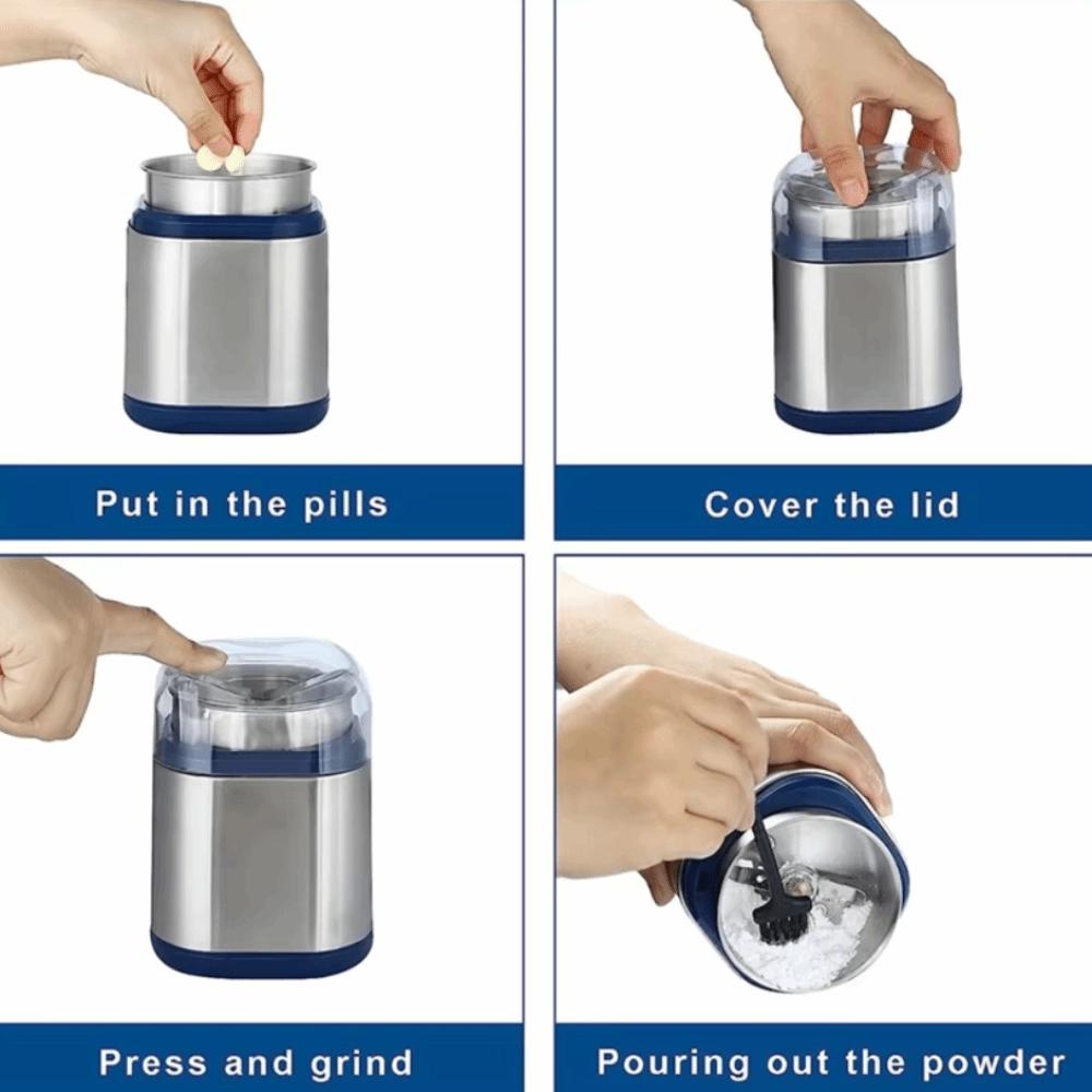 Rust-proof Electric Grains Mill Press Type Grain Grinding Machine Seasoning