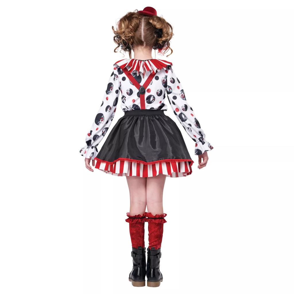 Children's Clown Costumes Cos Holiday Party Costumes Children's Day Costumes, Girls' Halloween Costumes