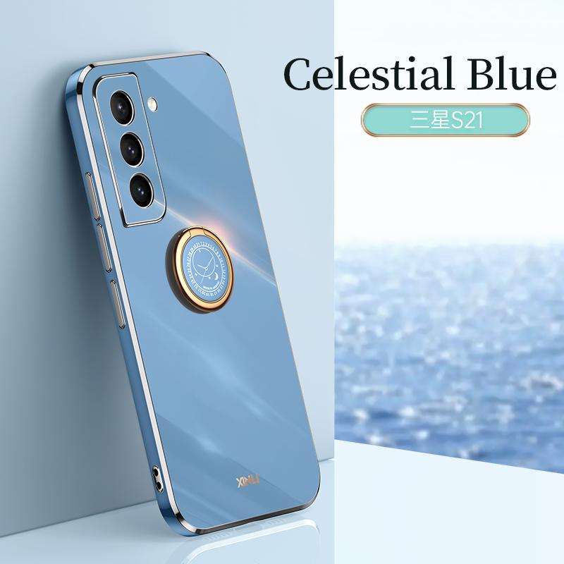 Luxury Glitter Plating Ring Case For Samsung Galaxy A54 A53 A34 A14 A04S Huawei Honor 60 Xiaomi Redmi Note 11 iPhone 14 13 12 11 Pro Max Soft Cover