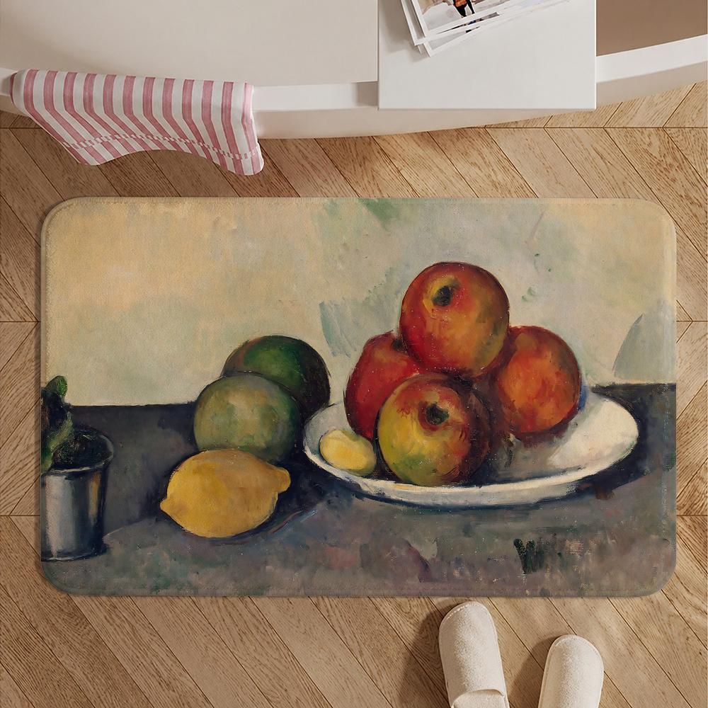 Artist-Paul CezanneS Floor Mat Soft Non-Slip Bath Mat, Bedside Carpet, Absorbent Doormat for Home