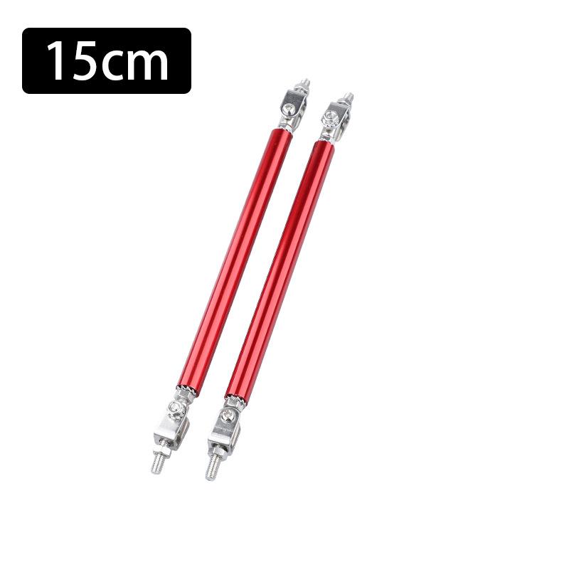 2X Универсальный Гоночный Регулируемый Передний Задний Сплиттер Губы Бампера Комплект Опорных Штанг Гоночный 75мм/100мм/150мм/200мм Стайлинг Авто Тюнинг