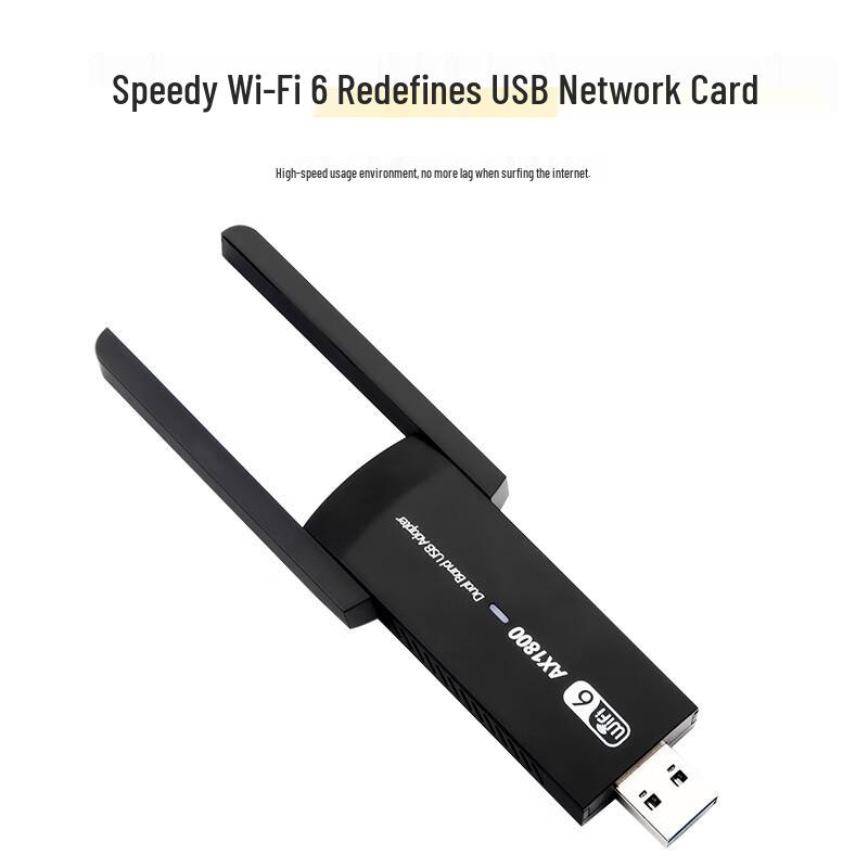 Беспроводной USB-адаптер MOGEMOGE AX1800 Wi-Fi 6 (Китайская версия)
