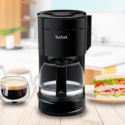 Tefal Компактная кофеварка с постоянным фильтром CM3218 (0,65 л) 6 чашек 600 Вт, черный