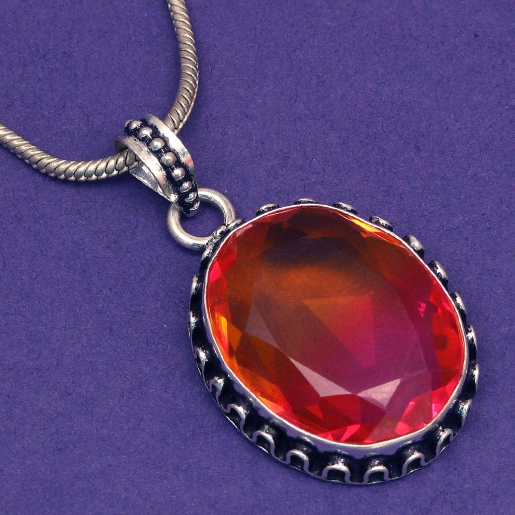 Tourmaline Set Gemstone Gift Wedding Party Bi-Color Pendant,Earring,Ring