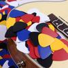 20pcs ABS Acoustic Guitar Picks Random Color Guitar Plectrum  Acoustic Electric Guitar