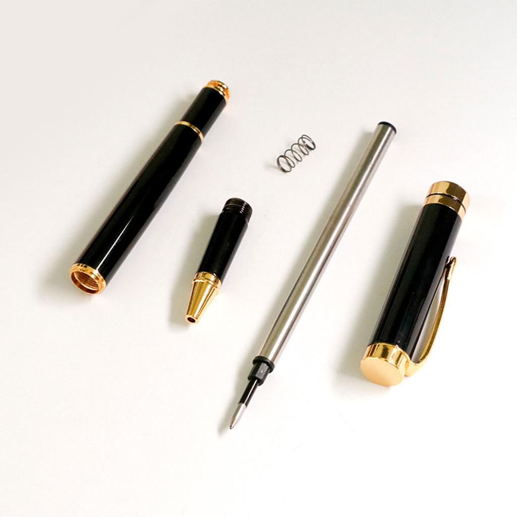 1/5/20 шт. Универсальные стержни для шариковых ручек 0,5 мм, гладкие для письма, стержни для ручек из нержавеющей стали для металлических ручек для подписи