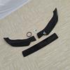 Front Bumper Splitter Lip Spoiler Diffuser Guard Body Kits For BMW X3 G01 X4 G02 IX3 G08 20d 30i 30d M40i M40d M-Sport 2022-2024