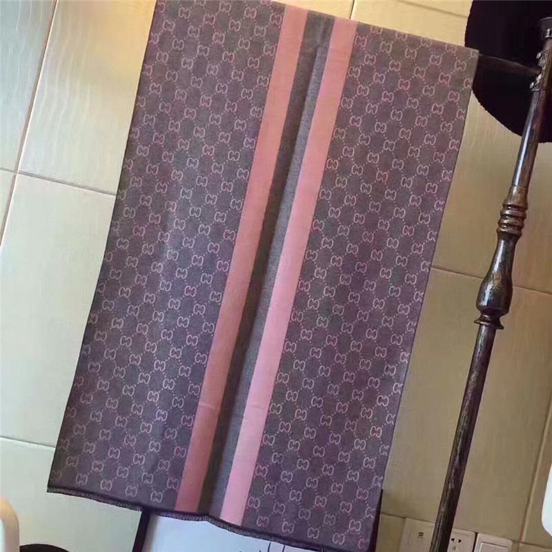 Letter Imitation Cashmere Scarf Women's Autumn and Winter Air Conditioner Shawl Thickened To Keep Warm Stall Supply